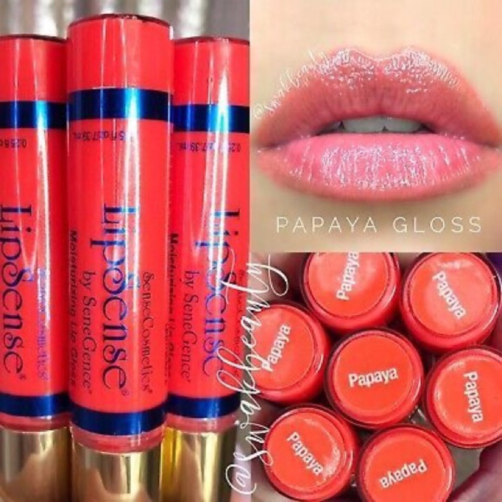 Lipsense - Papaya Gloss Limited Edition